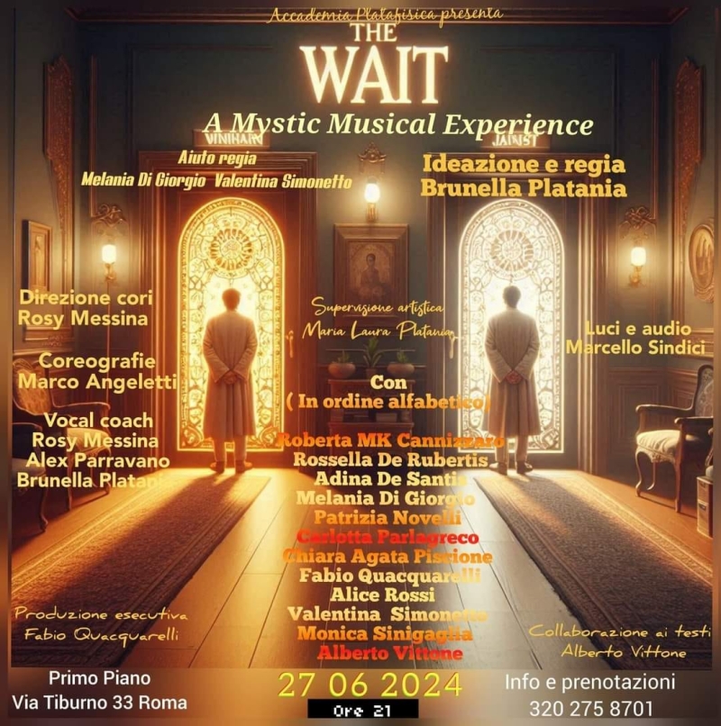 Review: THE WAIT A MYSTICAL MUSICAL EXPERIENCE al Teatro PRIMO PIANO 