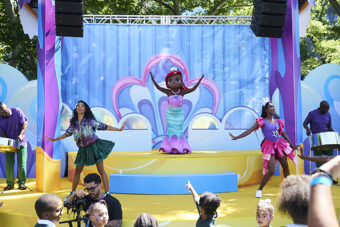Photos: Taye Diggs and Mykal-Michelle Harris of DISNEY JR'S ARIEL Attend Special Event Celebrating the Series Premiere 