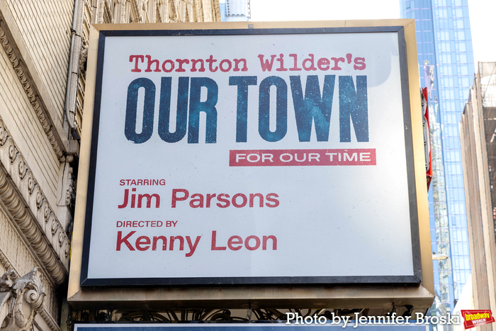 Up on the Marquee: OUR TOWN Image