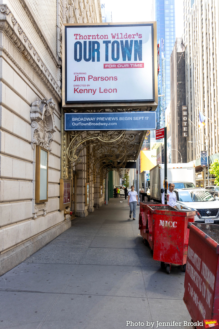 Up on the Marquee: OUR TOWN Image