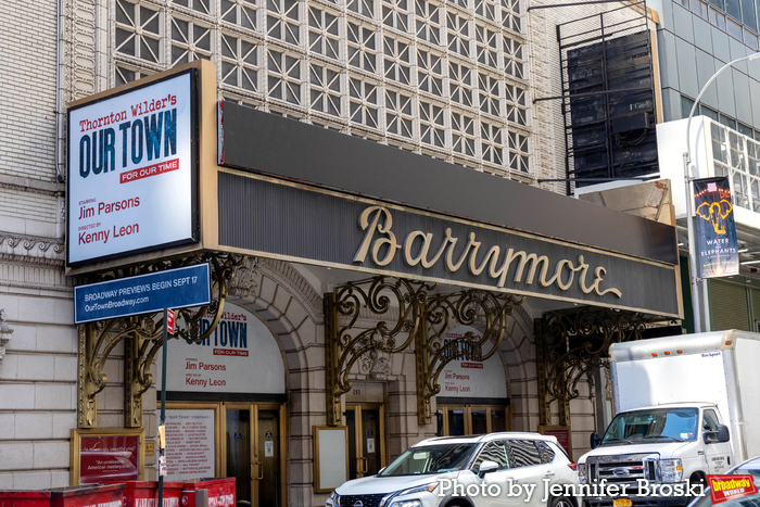 Up on the Marquee: OUR TOWN Image