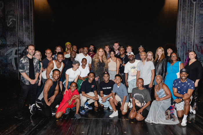 Photo: Mariah Carey Visits MJ on Broadway Image