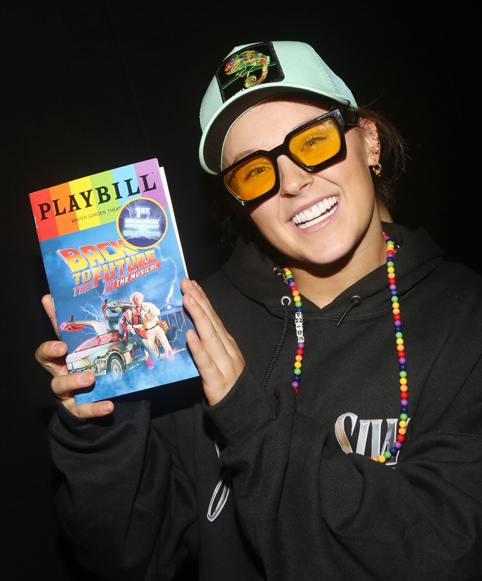 Photos: Jojo Siwa Visits BACK TO THE FUTURE On Broadway Image