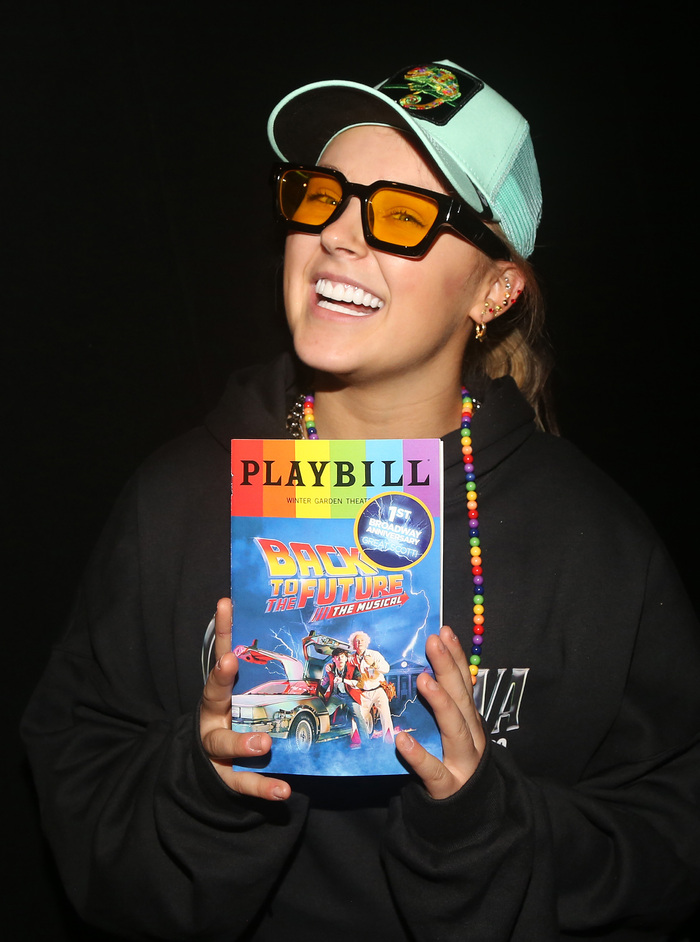 Photos: Jojo Siwa Visits BACK TO THE FUTURE On Broadway Image