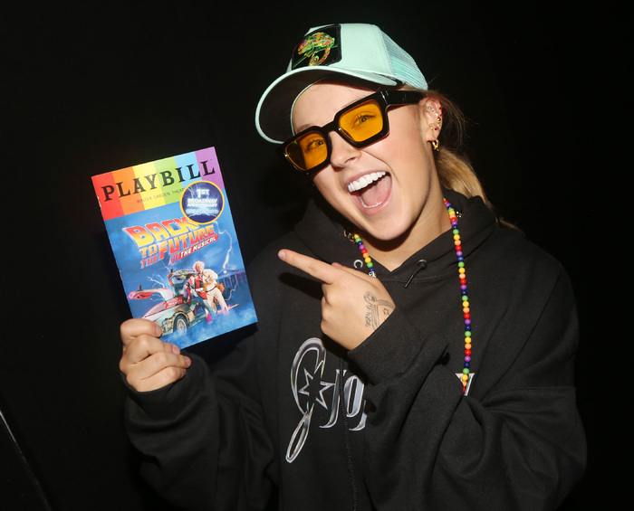 Photos: Jojo Siwa Visits BACK TO THE FUTURE On Broadway Image
