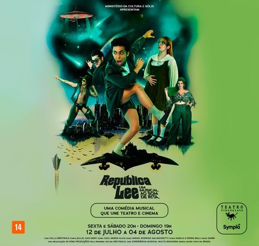 Joing Theater and Cinema Musical REPÚBLICA LEE – UM MUSICAL AO SOM DE RITA Opens in São Paulo  Image