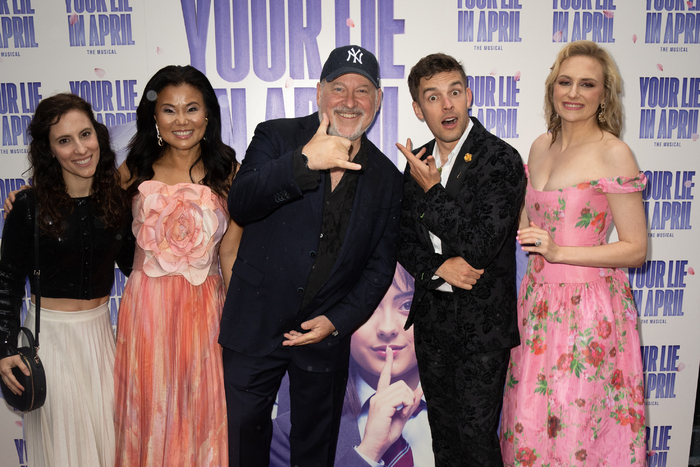 Photos: On the Red Carpet at Opening Night of YOUR LIE IN APRIL at the Harold Pinter Theatre  Image