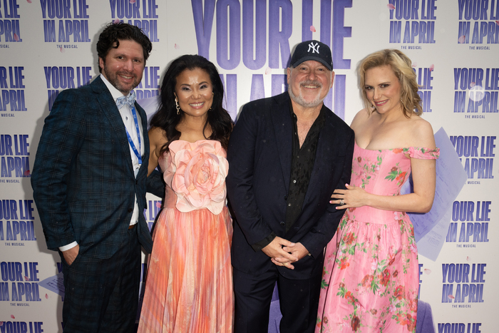 Louis Hobson, Sophie Qi, Frank Wildhorn, Hayley Swindal Photo