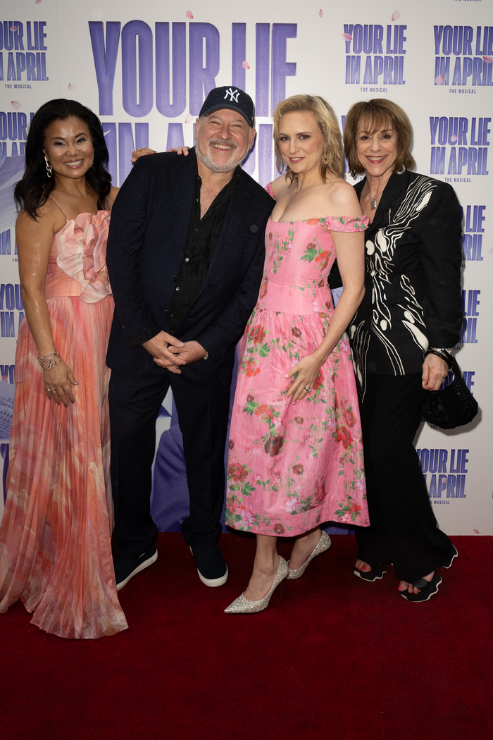 Sophie Qi, Frank Wildhorn, Hayley Swindal, Jana Robbins Photo