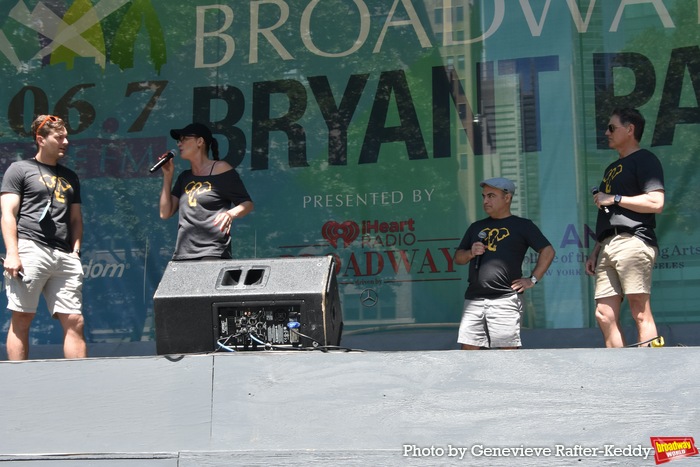 Photos: Casts of HELL'S KITCHEN, BACK TO THE FUTURE & More at Broadway in Bryant Park  Image