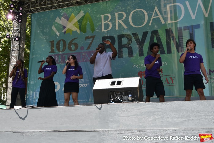 Photos: Casts of HELL'S KITCHEN, BACK TO THE FUTURE & More at Broadway in Bryant Park  Image