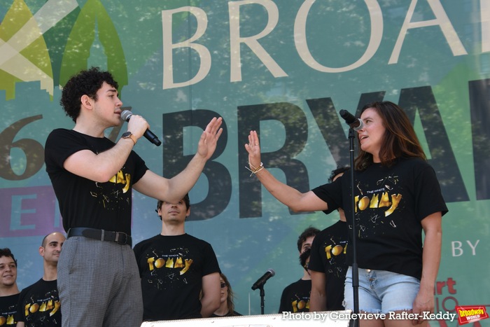 Photos: Casts of HELL'S KITCHEN, BACK TO THE FUTURE & More at Broadway in Bryant Park  Image