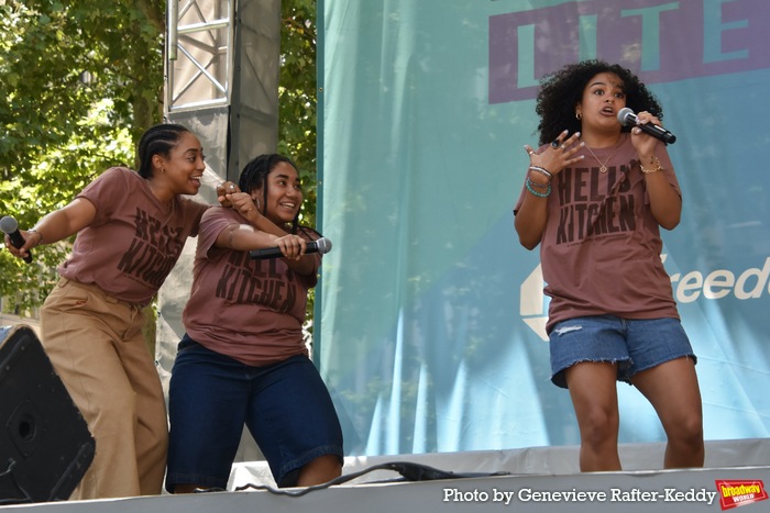 Photos: Casts of HELL'S KITCHEN, BACK TO THE FUTURE & More at Broadway in Bryant Park  Image