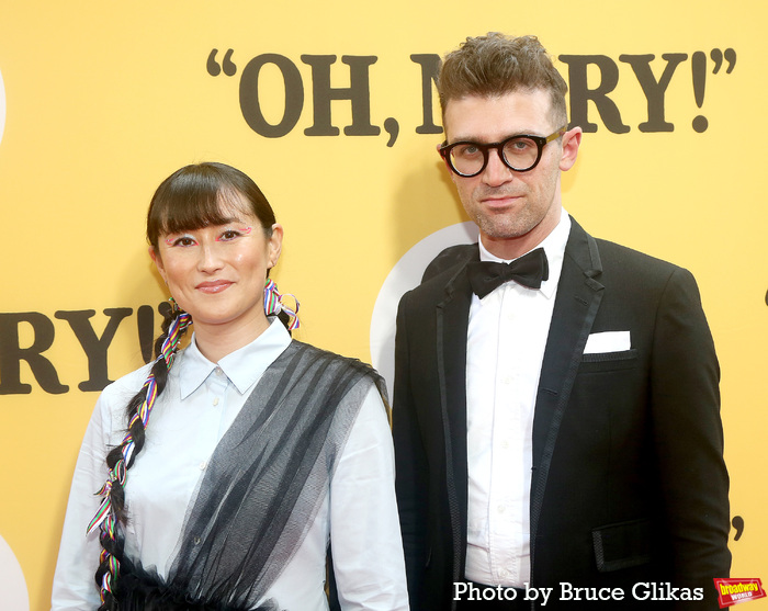 Photos: Austin Butler, Kaia Gerber, LuPone, Broderick & More Attend OH, MARY! Opening Night Image