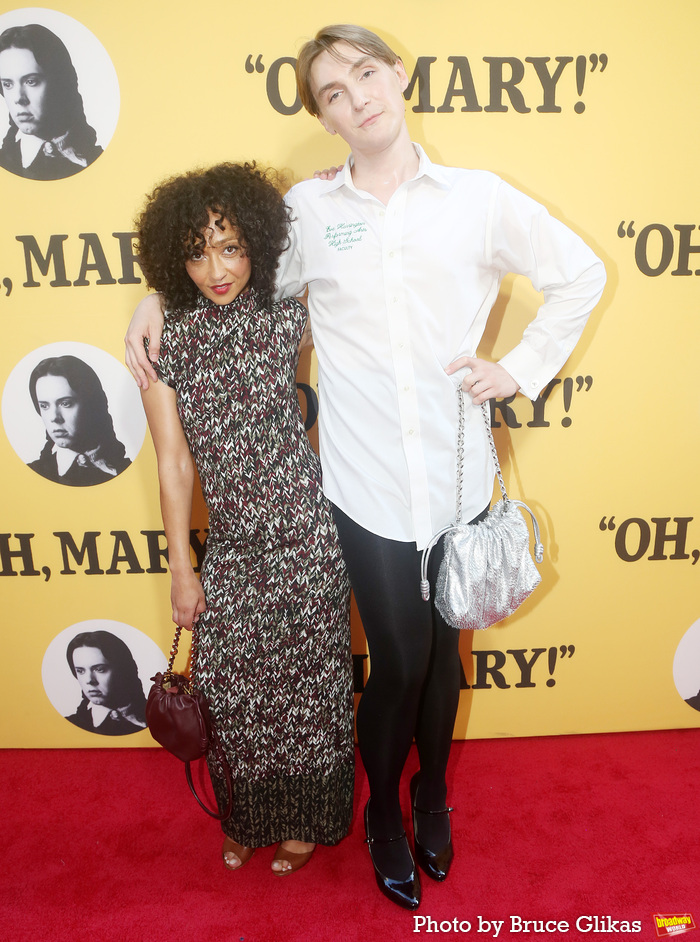 Photos: Austin Butler, Kaia Gerber, LuPone, Broderick & More Attend OH, MARY! Opening Night Image