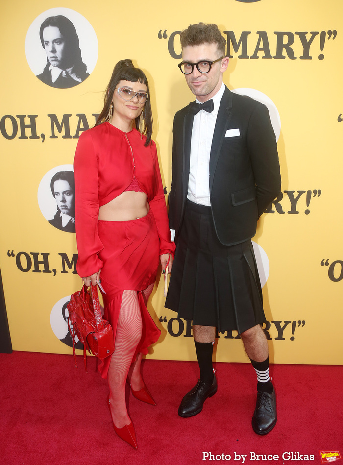 Photos: Austin Butler, Kaia Gerber, LuPone, Broderick & More Attend OH, MARY! Opening Night Image