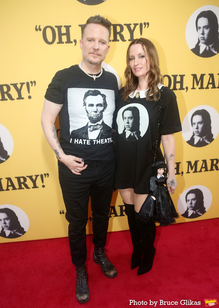 Photos: Austin Butler, Kaia Gerber, LuPone, Broderick & More Attend OH, MARY! Opening Night Image