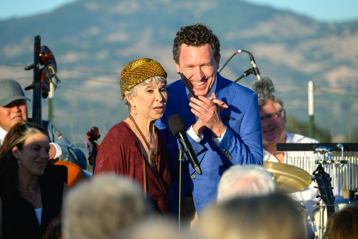 Photos: Rita Moreno Surprises Ariana DeBose at Concert in Napa Valley Image