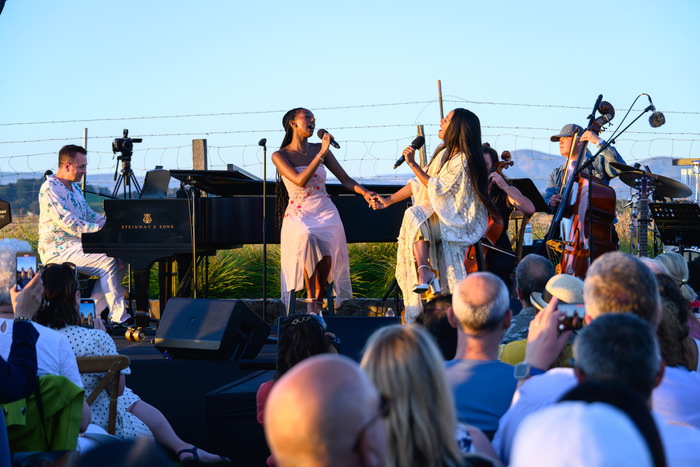 Photos: Rita Moreno Surprises Ariana DeBose at Concert in Napa Valley Image