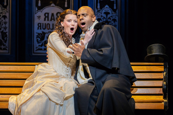 Liv Redpath (Zerlina), Ryan Speedo Green (Don Giovanni), photo by Curtis Brown for th Photo