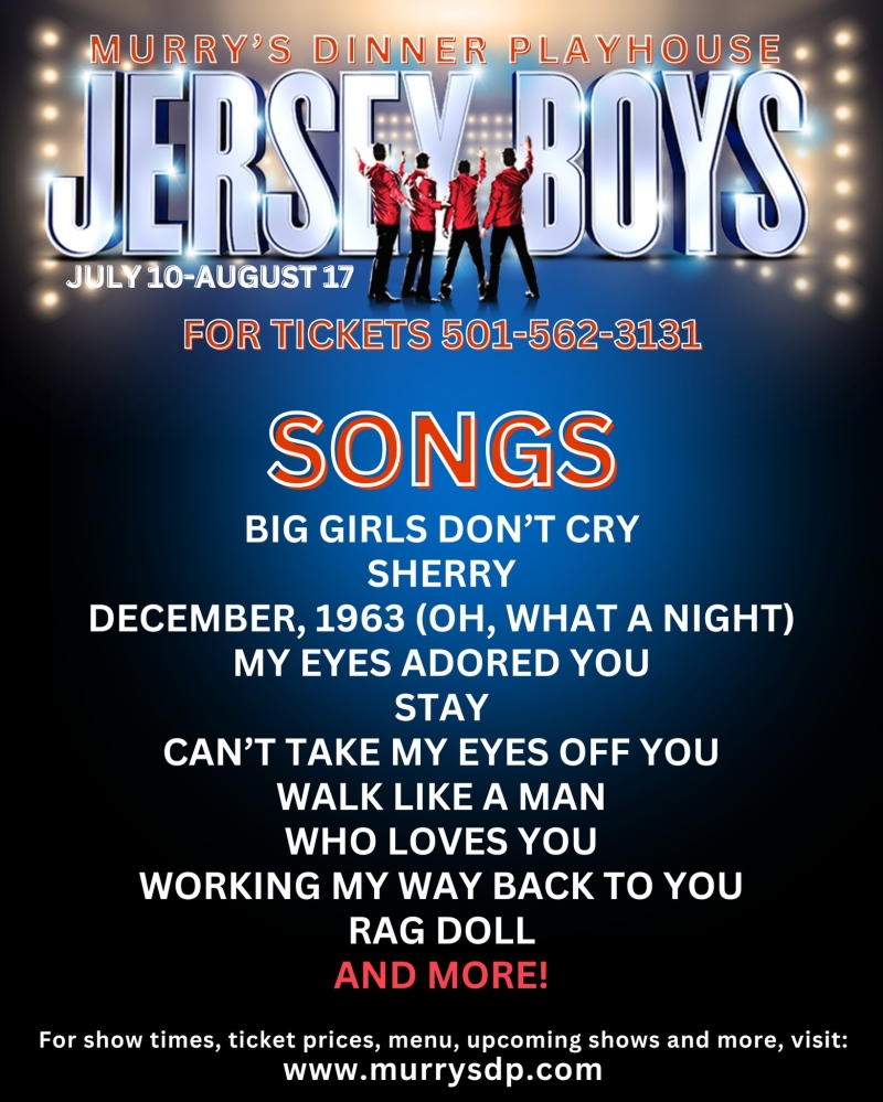 Review: JERSEY BOYS at Murry's Dinner Playhouse Image