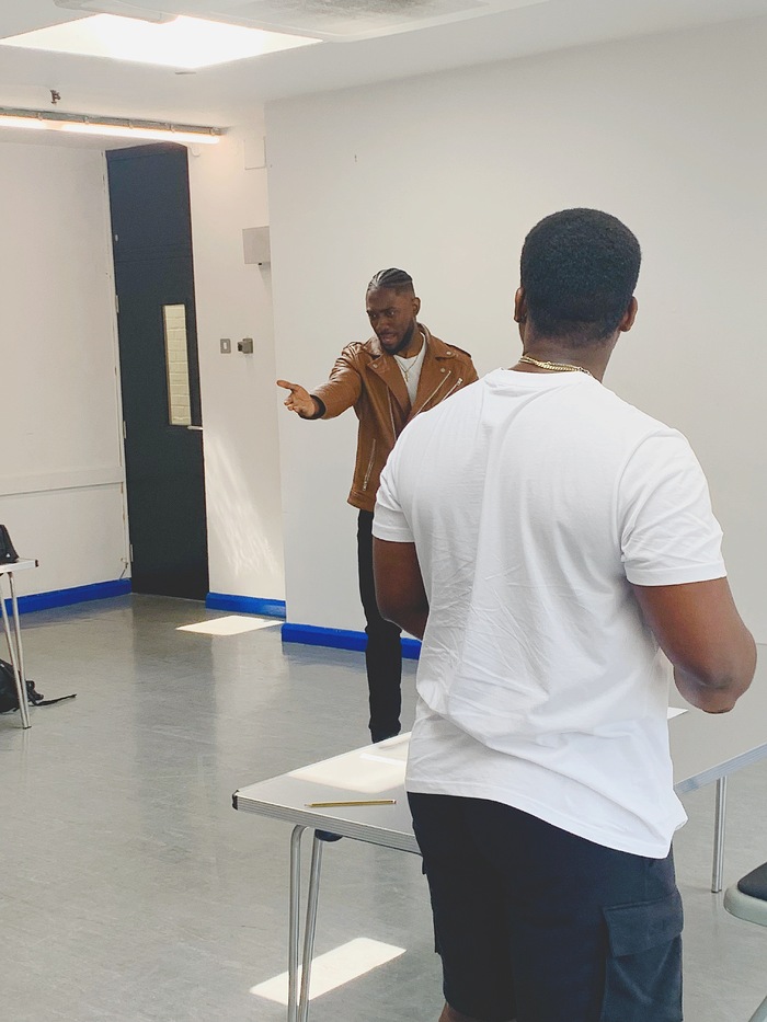 Photos: In Rehearsal for DRUM At the Edinburgh Fringe Image