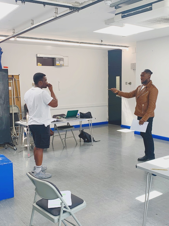 Photos: In Rehearsal for DRUM At the Edinburgh Fringe Image