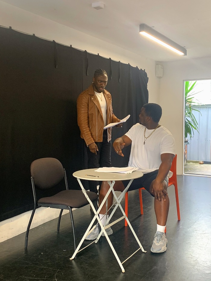 Photos: In Rehearsal for DRUM At the Edinburgh Fringe Image