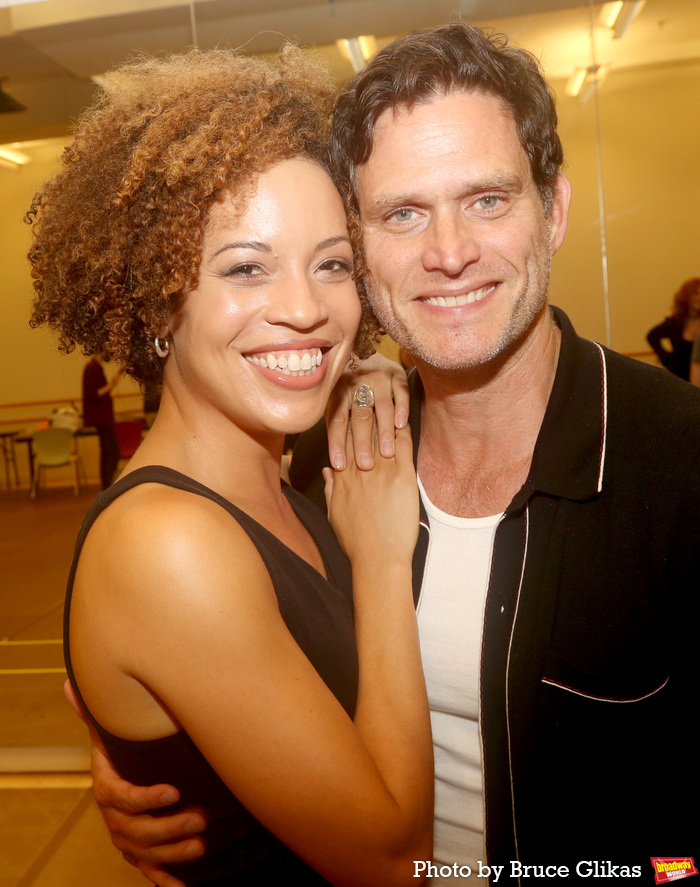 Sasha Hutchins and Steven Pasquale Photo