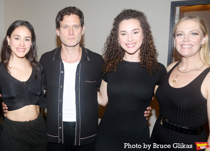 Michelle Veintimilla, Steven Pasquale, Shereen Ahmed and Elizabeth Stanley Photo