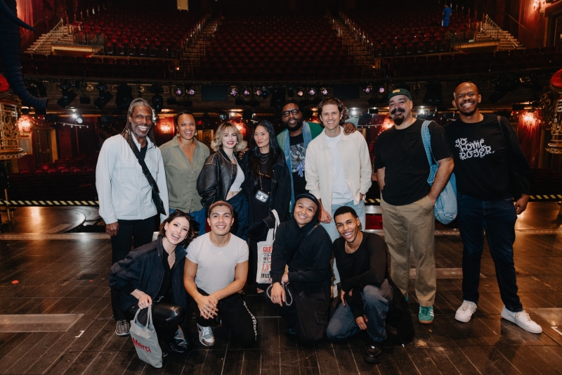 Photo: Questlove Visits MOULIN ROUGE! THE MUSICAL on Broadway Image