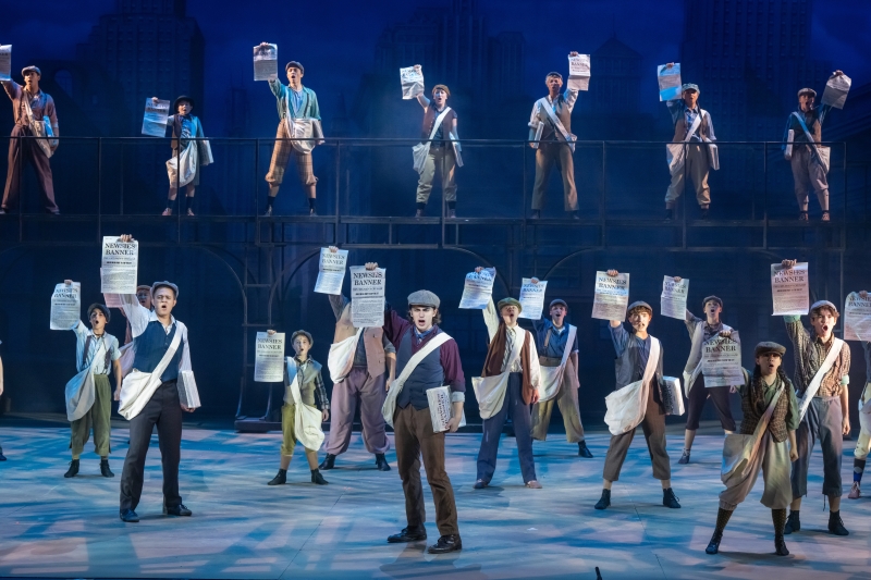 Review: Musical Theatre West Stages Exuberant Production of Disney's NEWSIES  Image