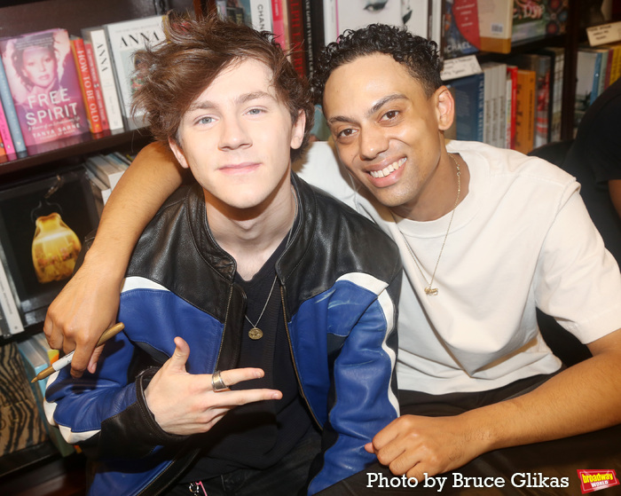 Photos: THE OUTSIDERS Cast Signs Original Broadway Cast Recording at Barnes & Noble  Image