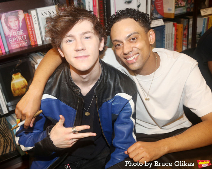 Photos: THE OUTSIDERS Cast Signs Original Broadway Cast Recording at Barnes & Noble Image