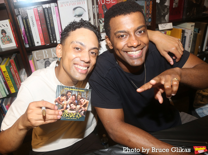 Photos: THE OUTSIDERS Cast Signs Original Broadway Cast Recording at Barnes & Noble Image
