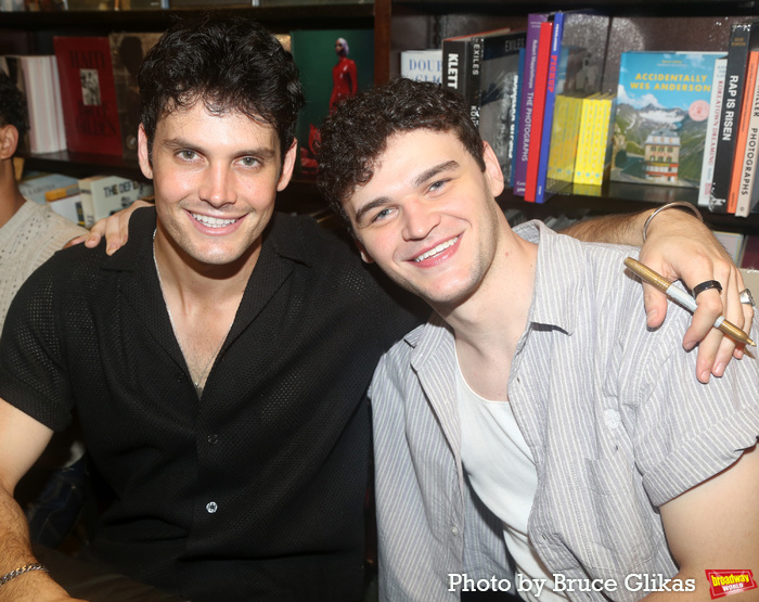 Photos: THE OUTSIDERS Cast Signs Original Broadway Cast Recording at Barnes & Noble  Image