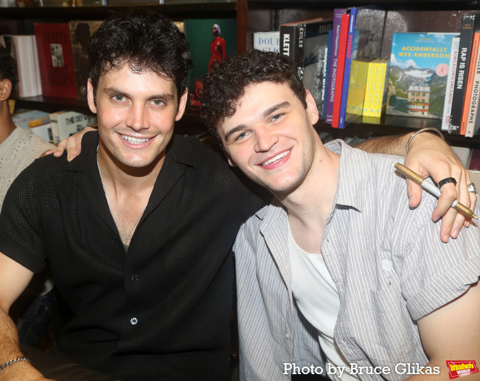 Photos: THE OUTSIDERS Cast Signs Original Broadway Cast Recording at Barnes & Noble Image
