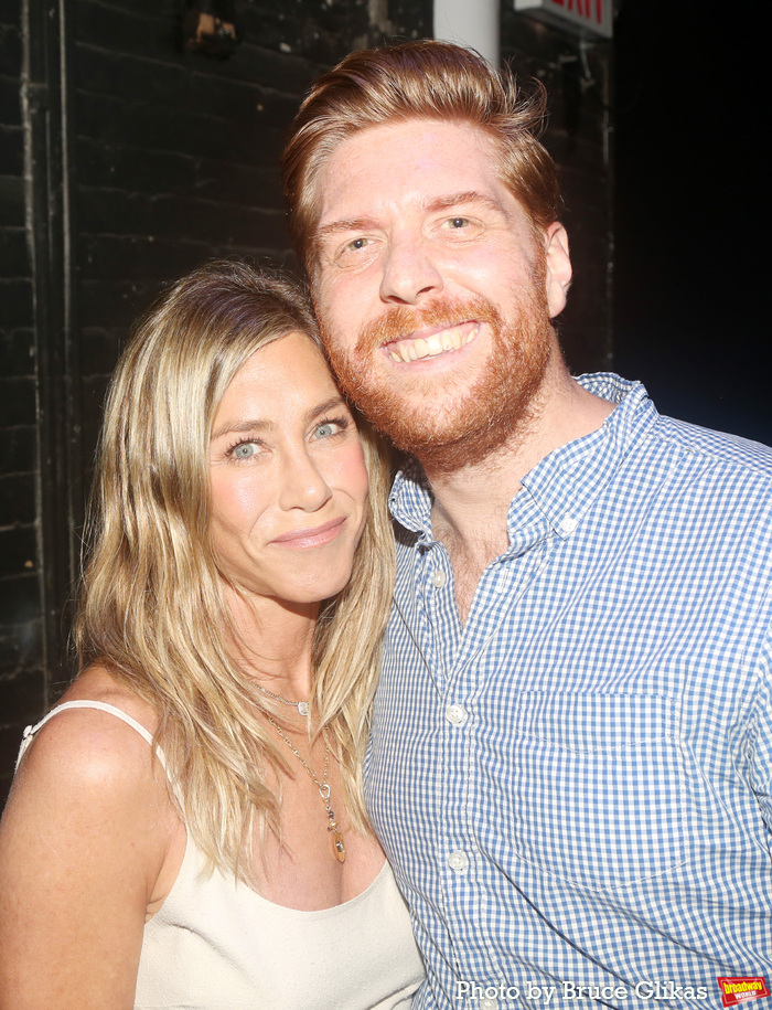 Jennifer Aniston and Producer Lucas McMahon Photo