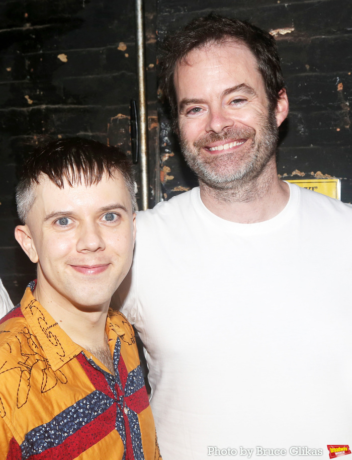 Cole Escola and Bill Hader Photo