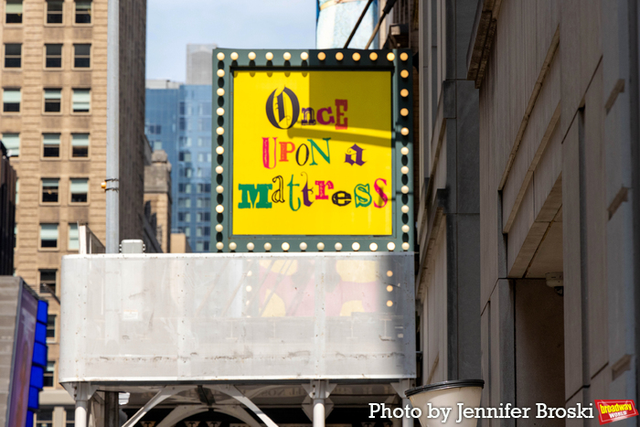 Up on the Marquee: ONCE UPON A MATTRESS Image