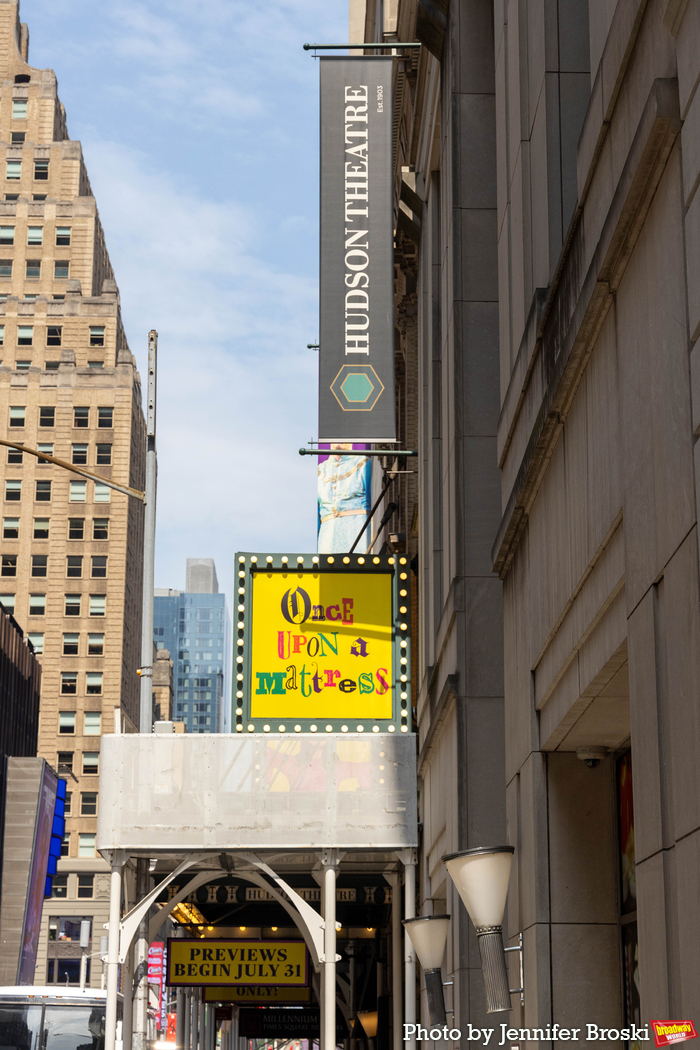 Up on the Marquee: ONCE UPON A MATTRESS Image