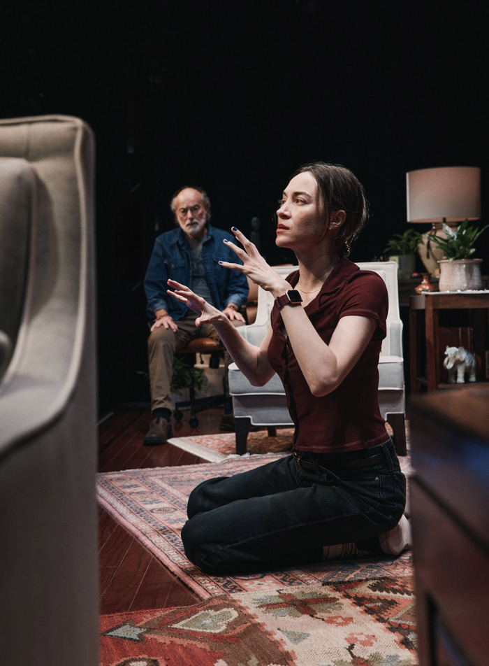 Photos: JOB on Broadway Starring Peter Friedman and Sydney Lemmon Image