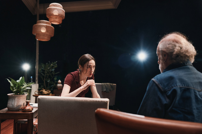 Photos: JOB on Broadway Starring Peter Friedman and Sydney Lemmon Image