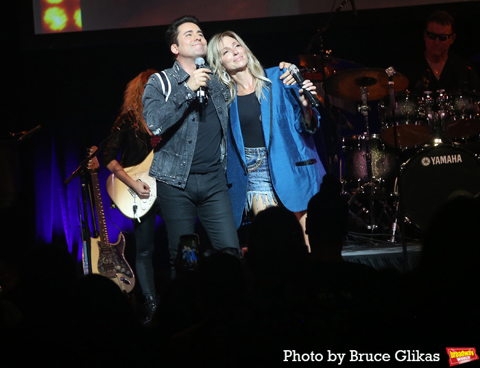 John Lloyd Young and Debbie Gibson Photo