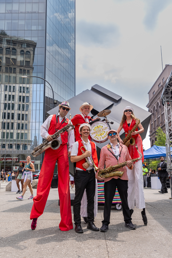 Photos: Jelani Alladin, Nikki M. James & More at The Public Theater Block Party  Image