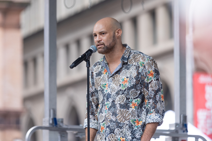 Photos: Jelani Alladin, Nikki M. James & More at The Public Theater Block Party  Image