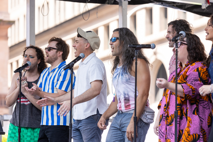 Photos: Jelani Alladin, Nikki M. James & More at The Public Theater Block Party  Image