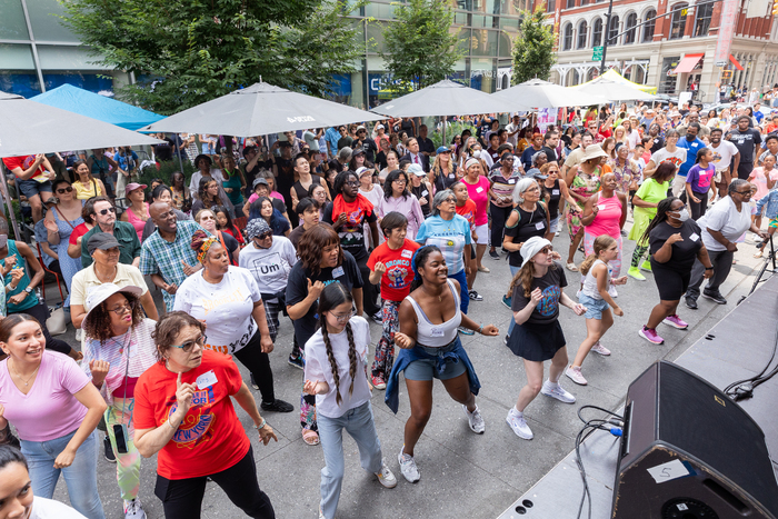 Photos: Jelani Alladin, Nikki M. James & More at The Public Theater Block Party  Image