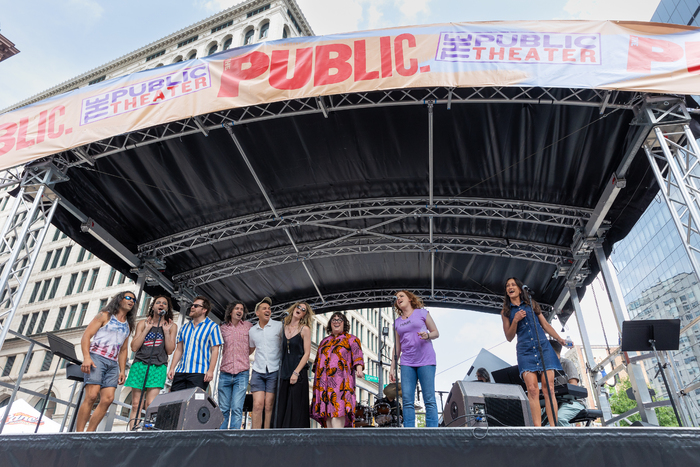 Photos: Jelani Alladin, Nikki M. James & More at The Public Theater Block Party  Image