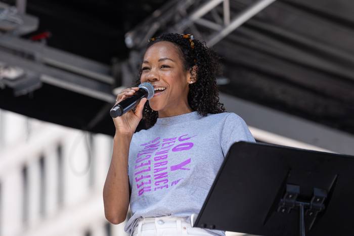 Photos: Jelani Alladin, Nikki M. James & More at The Public Theater Block Party  Image